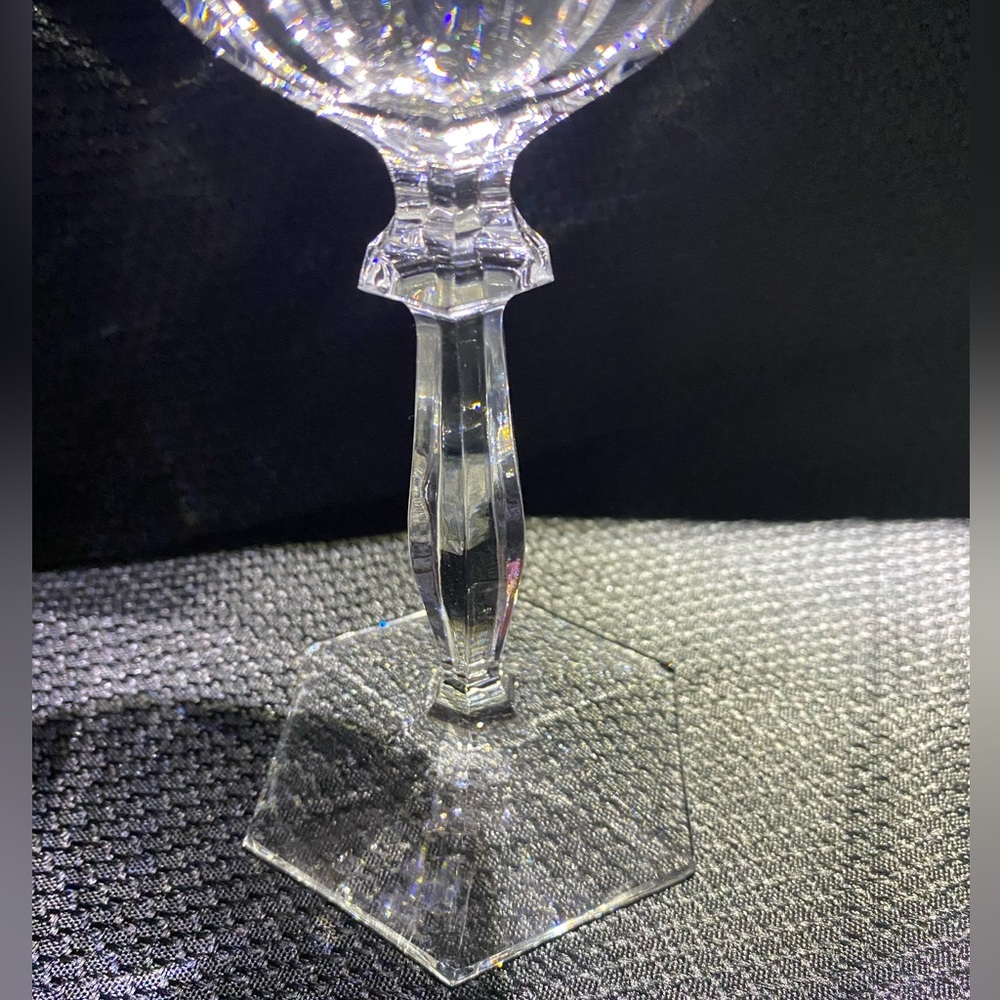 Vintage Crystal wine glasses - Picture 8 of 9